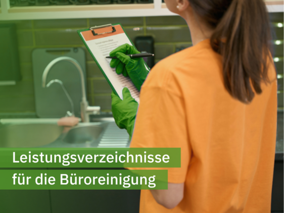 Leistungsverzeichnis für die Büroreinigung