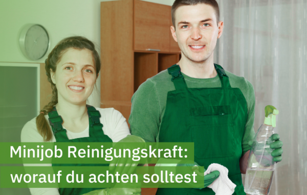 Minijob als Reinigungskraft
